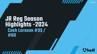 CASH LARSSON  TOP Middle Linebacker Oregon  2024 Season Highlights [upl. by Glaudia]