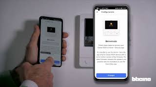 BTicino Classe 100X with Netatmo  commissioning with Home  Security app  Smartphone Android [upl. by Siron416]
