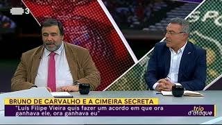 Bruno de Carvalho quotPara ter sucesso a primeira coisa é criar fama de malucoquot  Trio DAtaque  RTP [upl. by Anahsar]