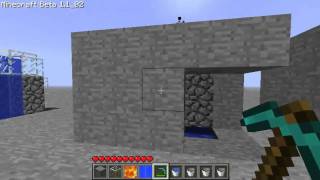 Cobblestone Factory  Compact Minecraft Cobblestone Generator [upl. by Hedelman]