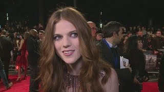 Rose Leslie talks about joining Luther [upl. by Yelrebma]