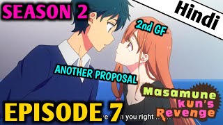 Masamune Kun No Revenge Season 2 Episode 7 Explain In Hindi  Another GF  New Anime [upl. by Asselim]