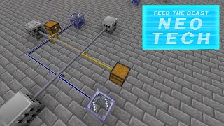 FTB NeoTech Modern Industrialization Pipe Tutorial [upl. by Horwath]