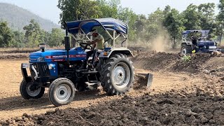 New Powertrac Euro 42 Leveler Me Kaise Kaam Kiya✌️✌️👍👍 [upl. by Ethbin]