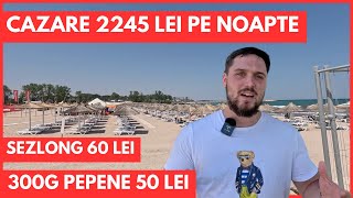 NEPTUN 2024  CAZARE DE 2245 LEI PE NOAPTE CEA MAI SCUMPA STATIUNE [upl. by Annatnom591]