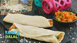 Oats Mutter Dosa Diabeticfriendly Recipe by Tarla Dalal [upl. by Odraleba]