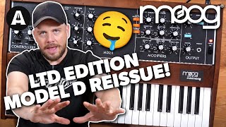 Moog Minimoog Model D 2022 Reissue  Jacks Impressions [upl. by Olodort]