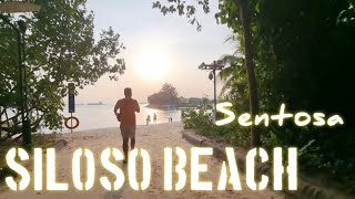 Menjelajahi Siloso Beach Sentosa Island Singapore [upl. by Claudian517]