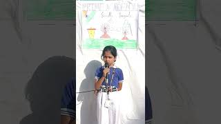 gandhijayanti part2 school 2024 speech [upl. by Esiouqrut]