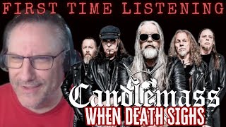 CANDLEMASS When Death Sighs Reaction [upl. by Annayat]