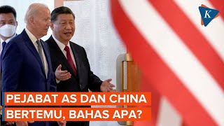 Pejabat Amerika Serikat dan China Bertemu Bahas Isu Sensitif [upl. by Anaidni]