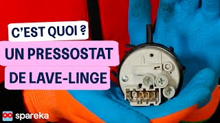 Cest quoi un pressostat de lave linge  Fonctionnement pannes et test [upl. by Hekking]