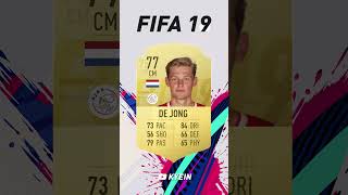 Frenkie de Jong  FIFA Evolution FIFA 16  EAFC 25 [upl. by Graf]