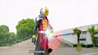 Kamen Rider Wizard All Element Styles Henshin [upl. by Silvia]