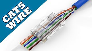 How to make CAT5 Cable  Network Wire  Tutorial Guide [upl. by Nanny]