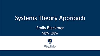 Systems Theory Approach [upl. by Saucy]