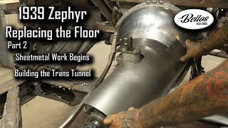 1939 Lincoln Zephyr  Replacing the Floor Part 2 [upl. by Jago]