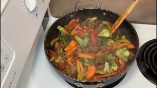 HOW TO MAKE BEEF STIR FRY BEEF STIR FRY RECIPE [upl. by Kloman586]