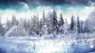 Winter Snow Screensaver httpwwwscreensavergiftcom [upl. by Ahsoet]