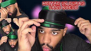 Comment mettre un durag sans noeud  durag noeud howto tuto [upl. by Issi]