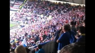 Rangers Fans v Derby  Build My Gallows [upl. by Timon]