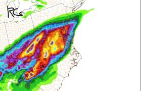 WXRISK FIRST CALL SNOWSTORM FORECAST FOR JAN2223 [upl. by Johiah222]