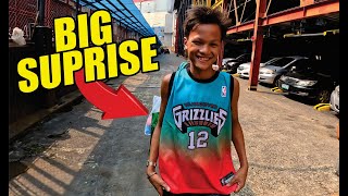 The BIGGEST Surprise for KindHearted Kid of The Philippine slums 🇵🇭 [upl. by Ahsian11]