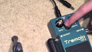 Boss Tr 2 Tremolo review [upl. by Thirzi755]