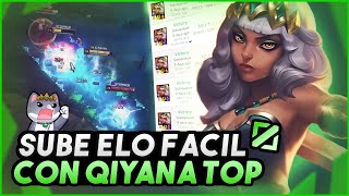 ¡QIYANA TOP es VIABLE en RANKED ¡SI HACES ESTO VAS a GANAR TODAS TUS PARTIDAS [upl. by Sherourd]