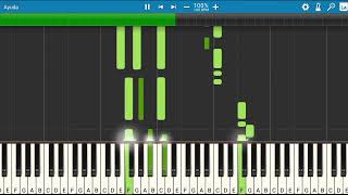 Grupo 5  Morir De Amor  Piano Tutorial  Midi [upl. by Eerpud]