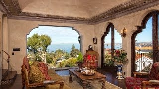 Spanish Colonial Masterpiece in La Jolla California [upl. by Esihcoc]