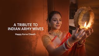 Karva Chauth  A Tribute to Indian Army Wives  ICICI Prudential Life [upl. by Ehgit]