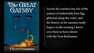 The Great Gatsby  By F Scott Fitzgerald audiobook full length [upl. by Blanche]