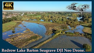 Redrow Lake Barton Seagrave  Testing The DJI Neo With A ND16 Filter [upl. by Alecram216]