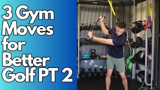 3 Gym Moves for a Better Golf Swing [upl. by Bastien]