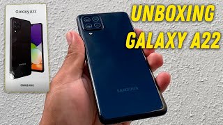 GALAXY A22  SERÁ que VALE a PENA  Unboxing e Impressões [upl. by Olive]