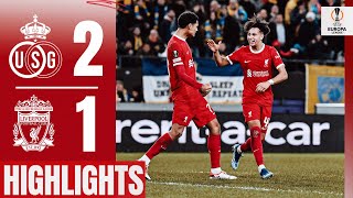 Quansah scores first senior goal  Highlights  Union SG 21 Liverpool [upl. by Bremble]