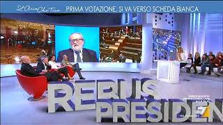 Scontro Becchi  Vauro Leccaculo tienitelo per te butti tutto in caciara [upl. by Thirza]