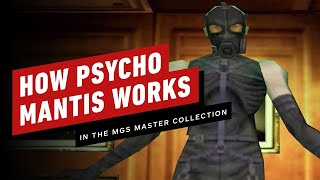 How Psycho Mantis Works in the Metal Gear Solid Master Collection [upl. by Liane]