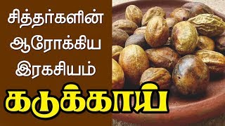 கடுக்காய் மருத்துவம்  Health Benefits of Kadukkai  Haritaki Powder Benefits  Kadukkai Podi [upl. by Leonanie]