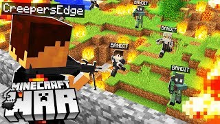 Minecraft BANDITS attacked our BASE Minecraft War 12 [upl. by Niel]