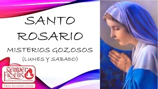 Misterios Gozosos Lunes y Sábado Santo Rosario Meditado [upl. by Lledraw]