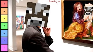 Ranking ALL The Minecraft Paintings  tier list [upl. by Wengert76]