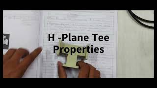 Hplane Tee properties [upl. by Yancey]