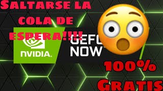 como saltarse la cola en geforce now [upl. by Cohdwell870]