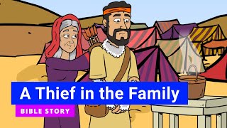 🟡 BIBLE stories for kids  A Thief In The Family Primary YA Q3 E12 👉 gracelink [upl. by Noyahs]