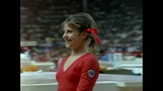 HQp60 Olga Korbut URS Uneven Bars Team Optionals 1976 Montreal Olympic Games [upl. by Atem]