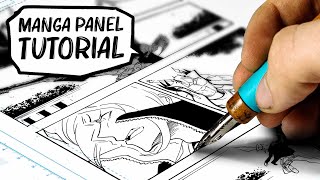 How to draft and panel MANGA PAGES  DrawlikeaSir [upl. by Gennaro]