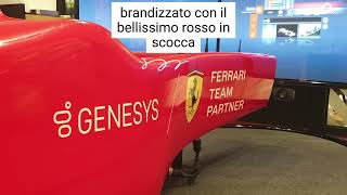 Simulatore F1 Genesys Ferrari Team Partner al GSummit Parigi [upl. by Oiramed]