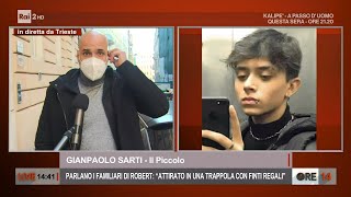 Omicidio Robert convalidato il fermo di Alì  Ore 14 del 12012022 [upl. by Attenov]